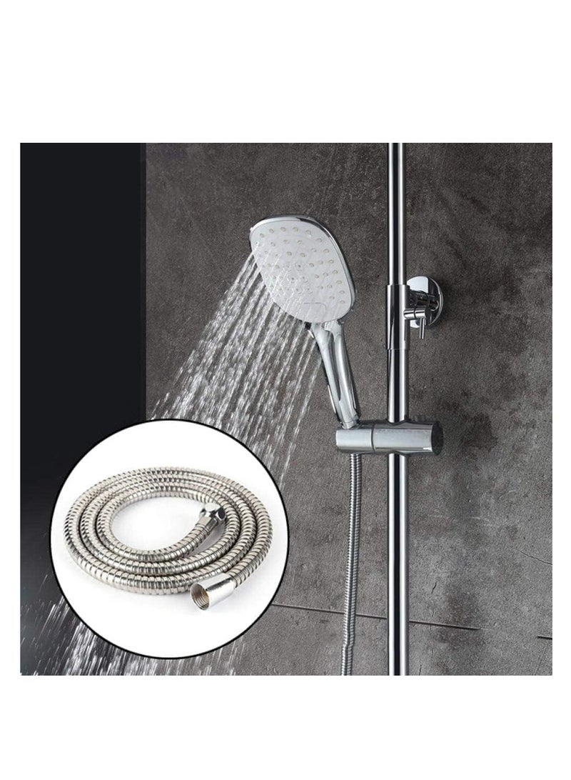 1.5M Shower Hose Stainless Steel Flexible Handheld Showerhead Replacement Hose. - Image 2