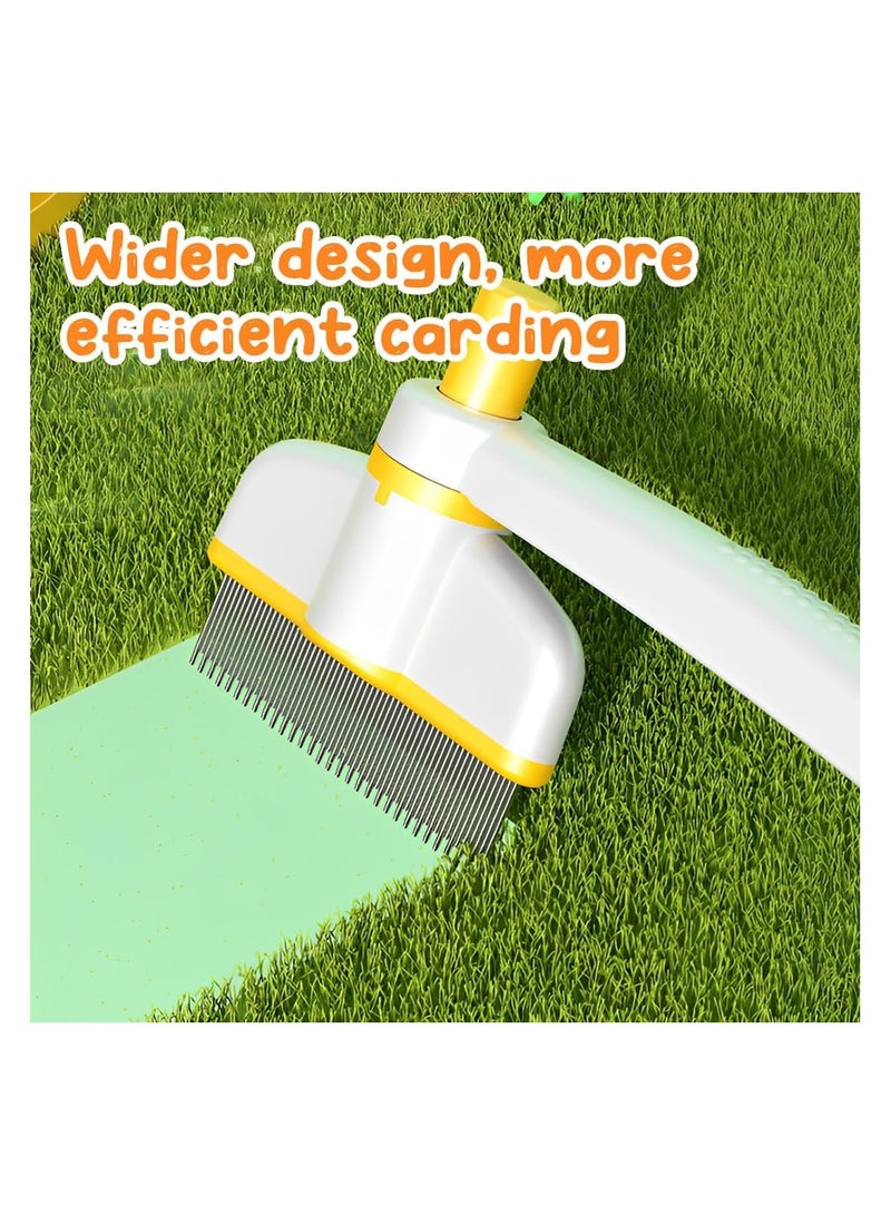 🧴🐕‍🦺 Pet Flea Comb with Release Button – Advanced Hair Removal Brush for Cats & Dogs, Short & Long Hair - Image 5