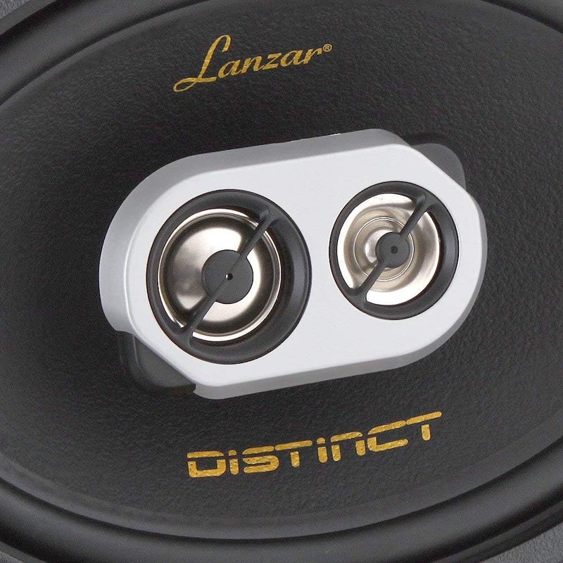 Lanzar Distinct 6" x 9" Inch Car Stereo Speakers | 3-Way Pro Audio Component Speaker Pair (360 Watt) - Image 4