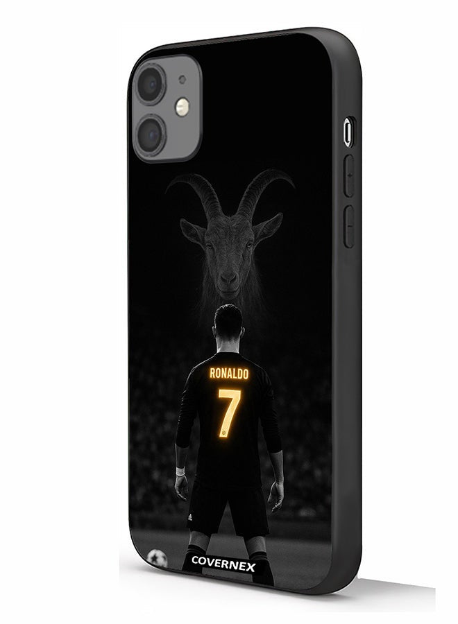 Covernex غطاء حماية آيفون 11 من أبل مزخرف بتكريم كريستيانو رونالدو - Image 1