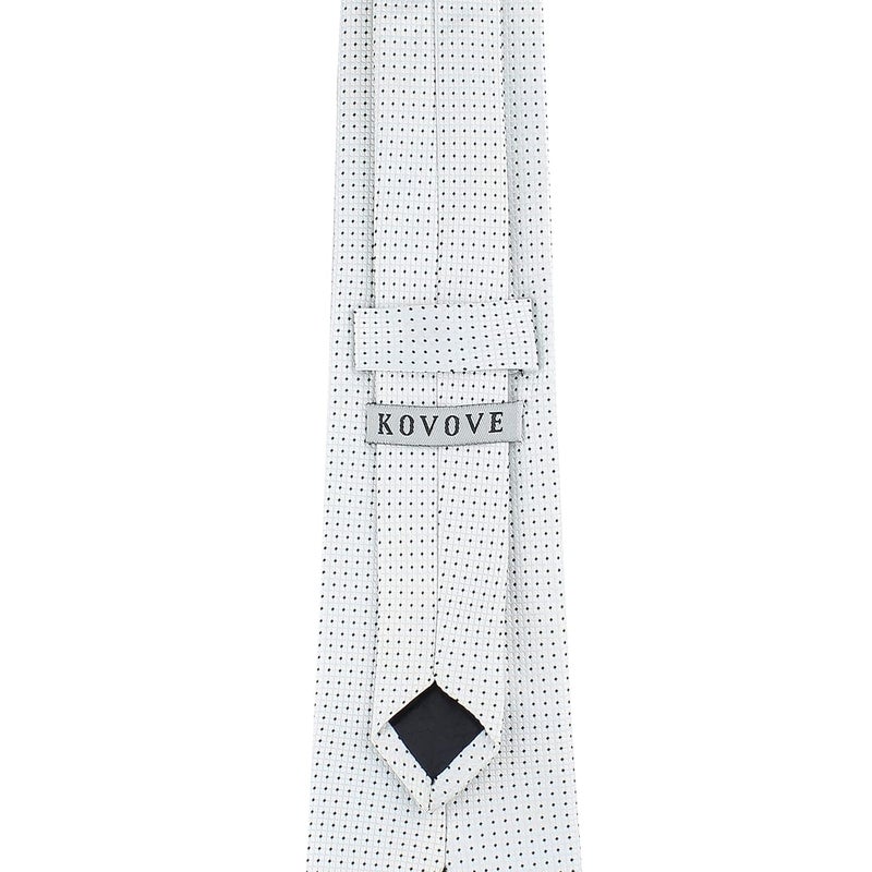 Kovove Kavove The Work of Art Abstract Yellow Necktie For Men - Image 5