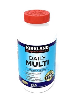 Daily Multi Vitamins & Minerals 500 Tablets Kirkland Signature™