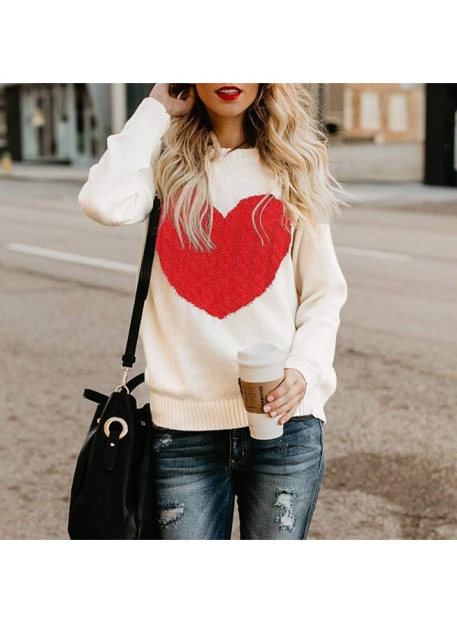 NIBEMINENT Women Autumn Winter Warm Knitwear Daily Comfortable Casual Commuter Knitted Tops Female Loose Jumpers - Image 1