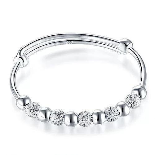 Thrillz Adorable Silver Bracelet For Women Simulated Pearl 925 Sterling Silver Bracelet For Women Girls Love Gifts Jewellery - Image 1