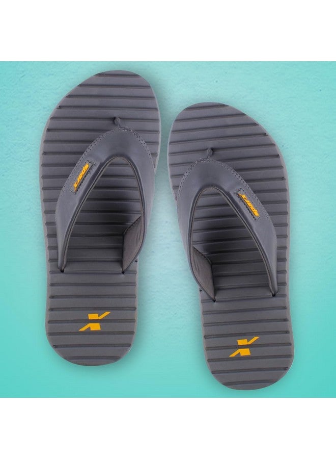 Sparx mens SF0099G Darkgreyg.Yellow Flip-Flop - 8 UK (SF0099GDGGD0008) - Image 2