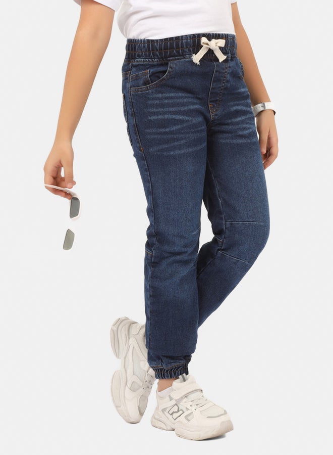 EGY WEAR Boys Blue Jeans Pants - Image 2