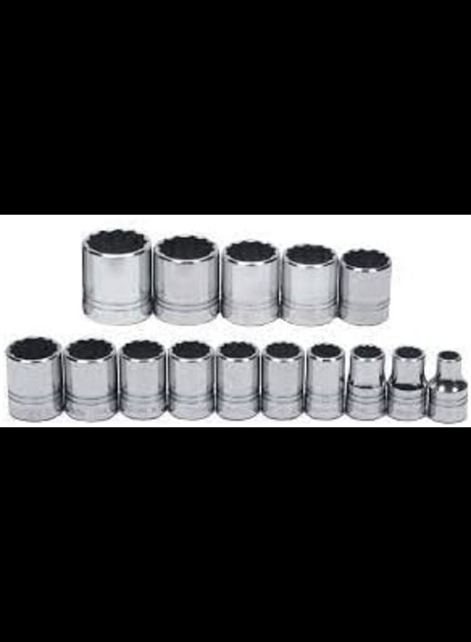 ABBASALI 13MM Short Chrome Socket 1/2'' 12PT  - Image 1
