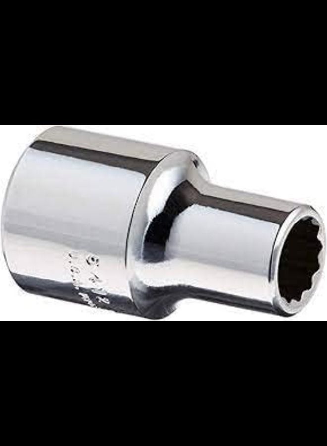 ABBASALI 13MM Short Chrome Socket 1/2'' 12PT  - Image 2