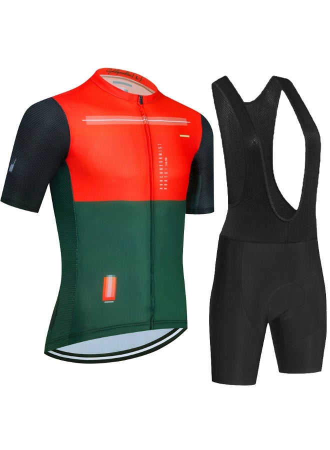 KUYING Summer Short Sleeved Cycling Suit Set  - Image 1