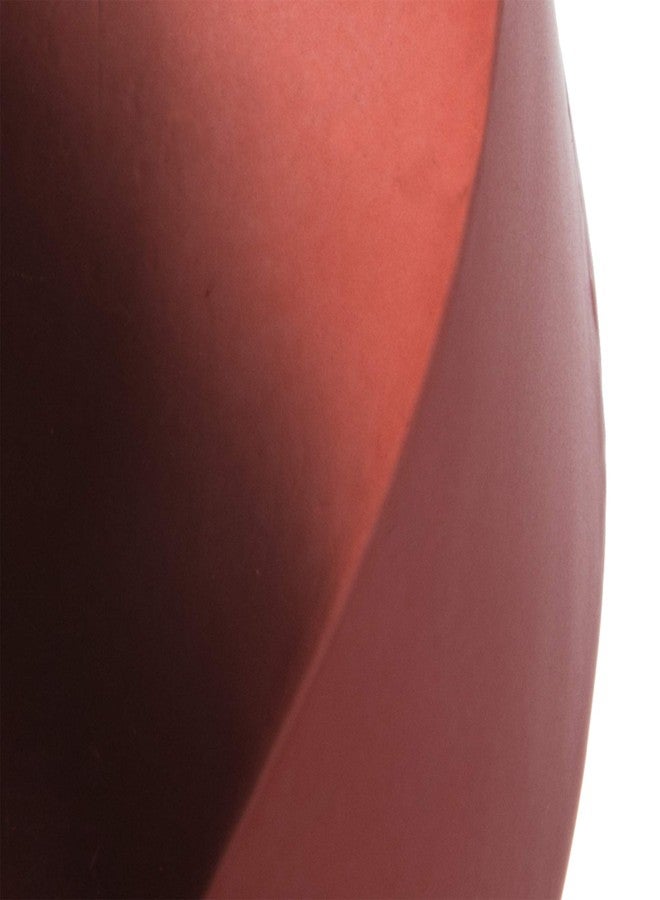 فيكرمان زينة فيكرمان 8 بوصة بتصميم دوامة غير لامعة، بلاستيك مقاوم للكسر، زينة شجرة عيد الميلاد، عبوة من 6 قطع، لون مرجاني - Image 3