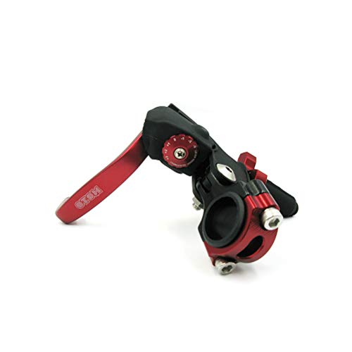 OTOM Universal Motorcycle Aluminum 7 Gear Foldable Clutch Lever Adjustable Handle Clutch 7/8" 22mm for Dirt Bike Mini Bikes ATV Scooter （Red） - Image 3
