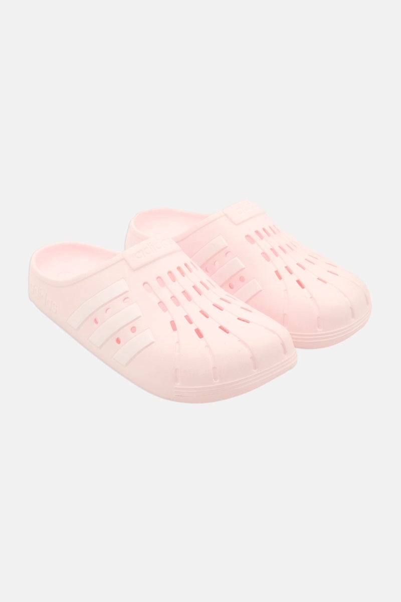 Adidas Men Adilette Brand Logo Slip On Clogs, Pink - Image 1