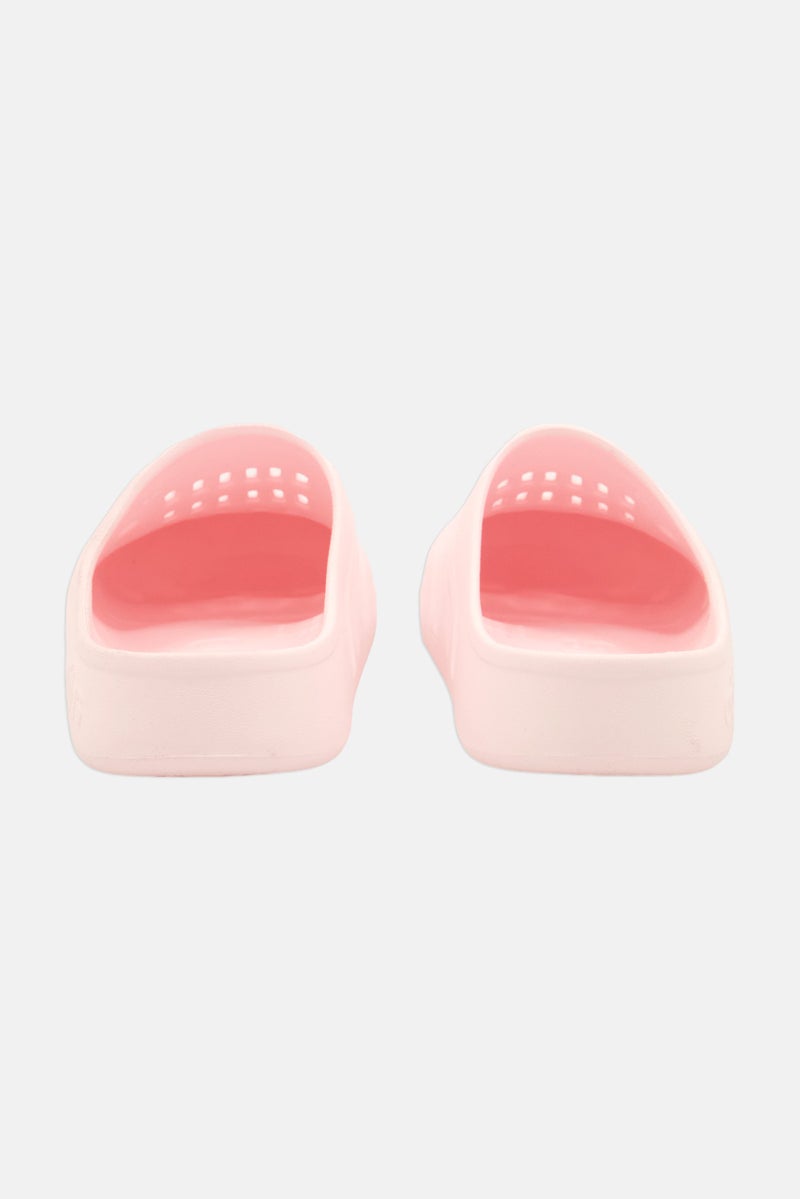 Adidas Men Adilette Brand Logo Slip On Clogs, Pink - Image 2