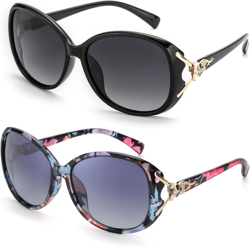 FIMILU Sunglasses for Women Trendy Polarized Sunglasses Oversized Big Sun Glasses Ladies Shades UV Protection | Fits Over Glasses ≤5.4"x1.65". Side Shields Block Sun & Wind. Weighs Only 1.1 oz—Light enough for All-day Comfortable Driving - Image 1