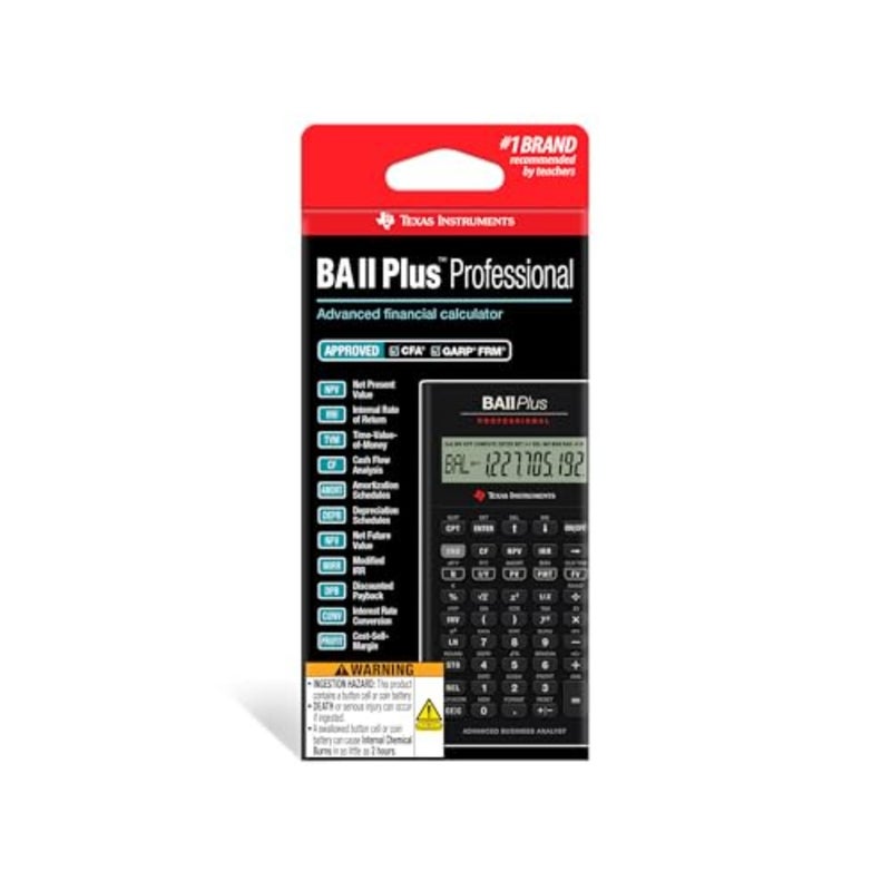 BA II Plus Professional Financial Calculator - Image 5