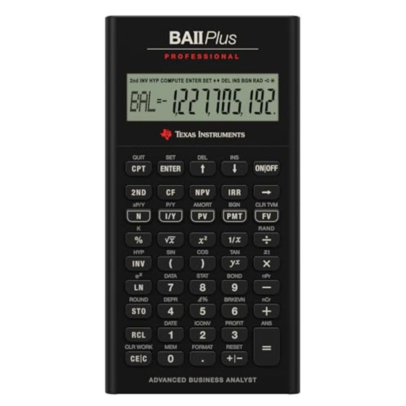 BA II Plus Professional Financial Calculator - Image 2