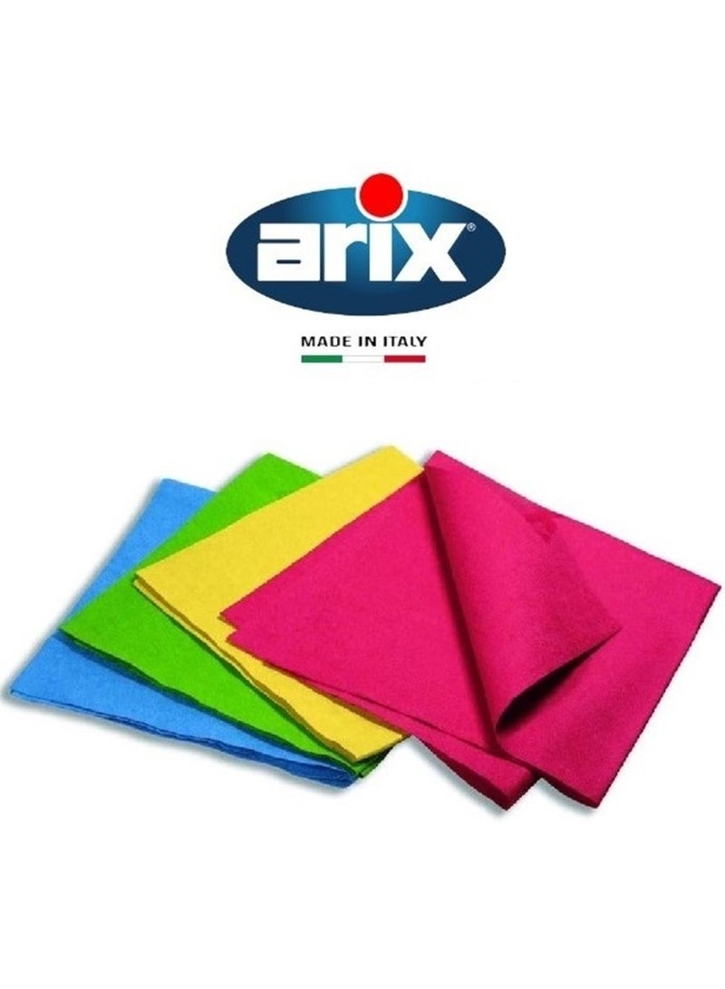 arix Arix Professional Microslim Yellow Cloths 5pcs - Ultimate Cleaning Solution