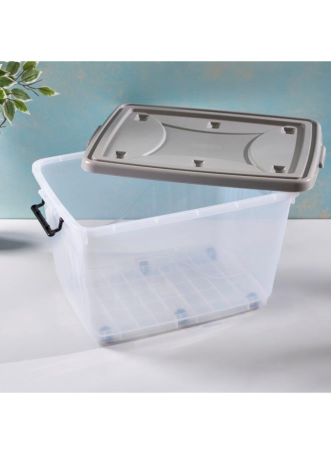 Home Box Kevin Storage Box with Wheels - 82 L  - Image 2