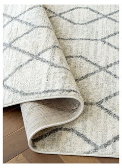KNOT HOME Conrad Lily 240 x 160 cm Carpet Knot Home Designer Rug for Bedroom Living Dining Room Office Soft Non-slip Area Textile Decor  - Image 4