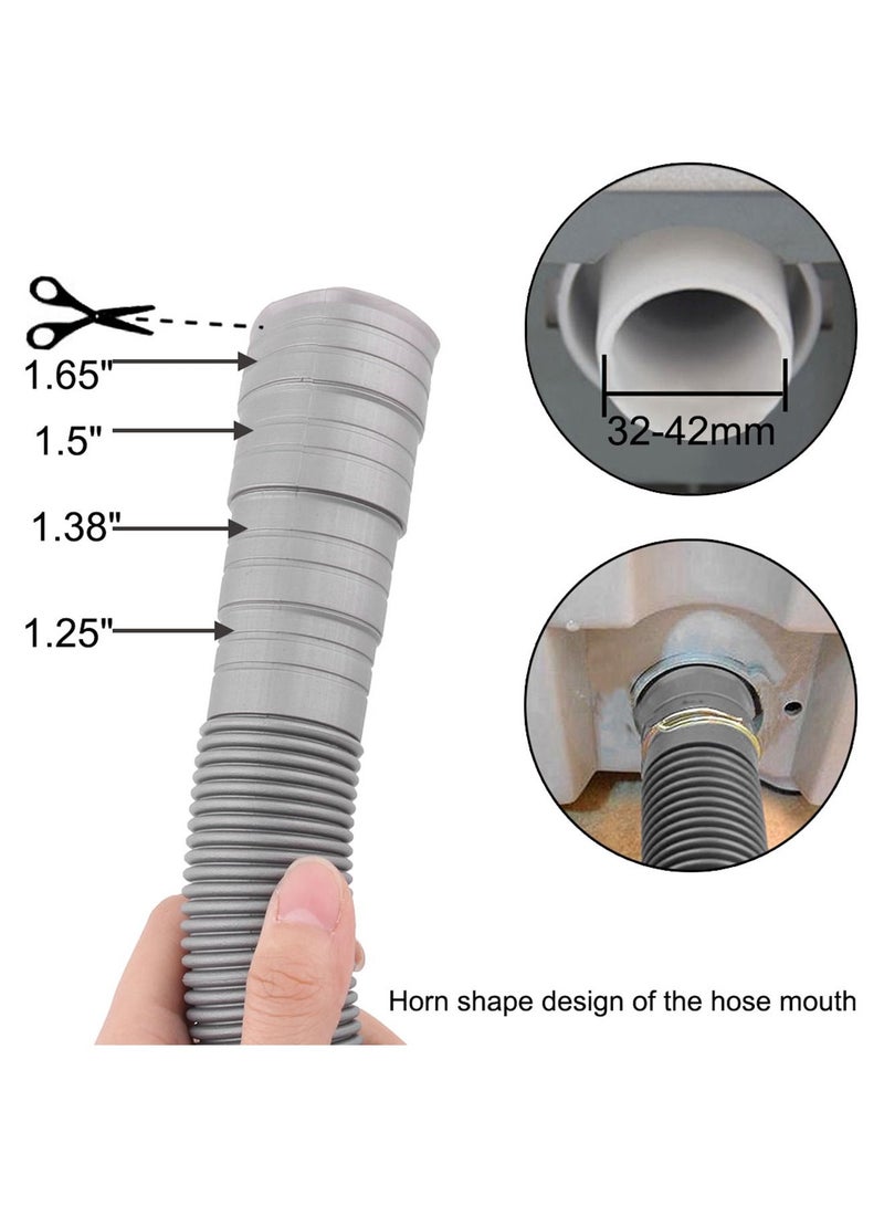 JAMS Washing Machine Drain Hose Inlet Pipe Compatible with most Brands - Image 2