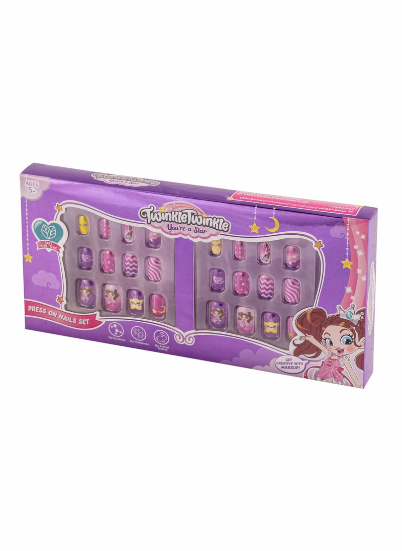Shush! - Twinkle Twinkle Press On Nails - Image 1