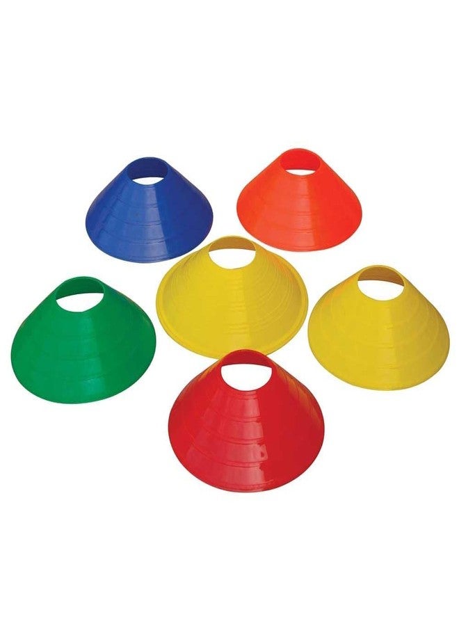 Fitfix® Essential Agility Training Kit: Hurdles and Cones 5X 12-Inch Hurdles and 20x Saucer Cones for Superior Performance - Image 1