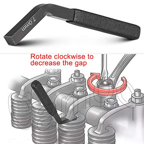 Camoo 3163530 Engine Brake Adjustment Tools 7MM for Cummins ISX Engine Jake Brake Feeler Gauge (7MM - 3163530) - Image 2