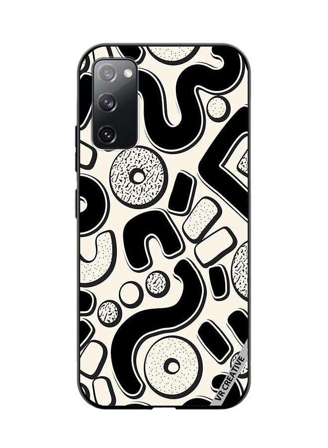 VR CREATIVE Protective Case Cover For Samsung Galaxy S20 FE 5G Donuts Design  Multicolour - Image 1