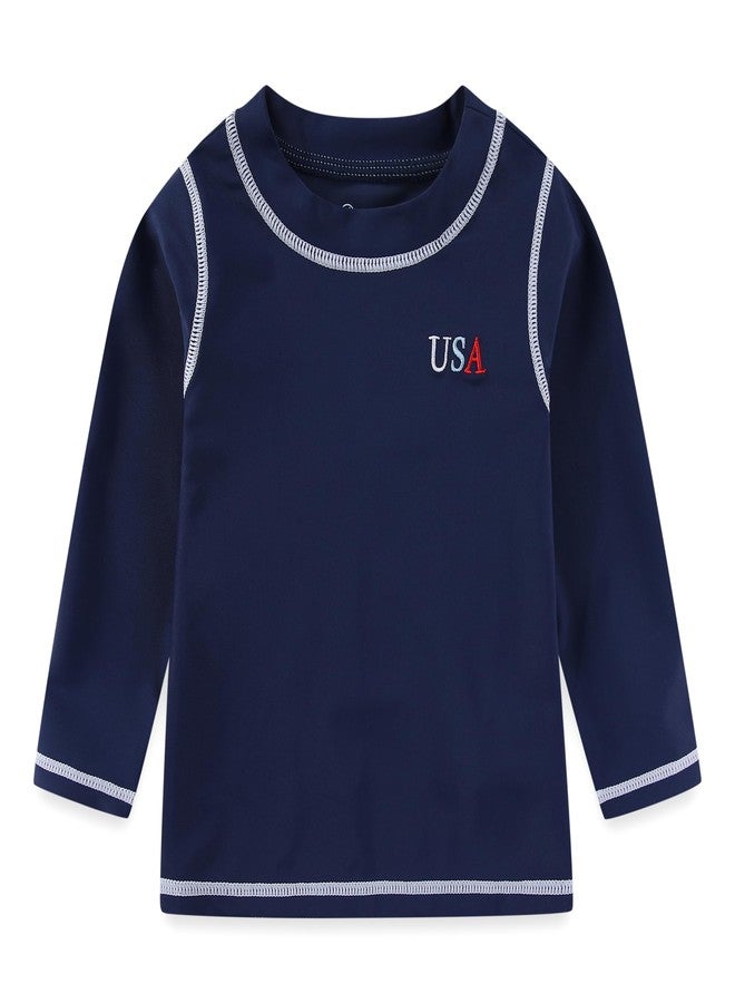 سبيري طقم ملابس سباحة للأطفال الرضع من سبيري، مكون من قطعتين: سروال سباحة وقميص سباحة، حماية من الشمس بدرجة 50+، لون أزرق - Image 3