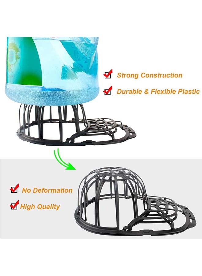 Generic Hat Washer for Baseball Cap,1 Pack Curved Hat Cage Cleaner for Washing Machine and Dishwasher Plastic Hat Shaper Protector Fit for Children and Adults Visor, Black - Image 5