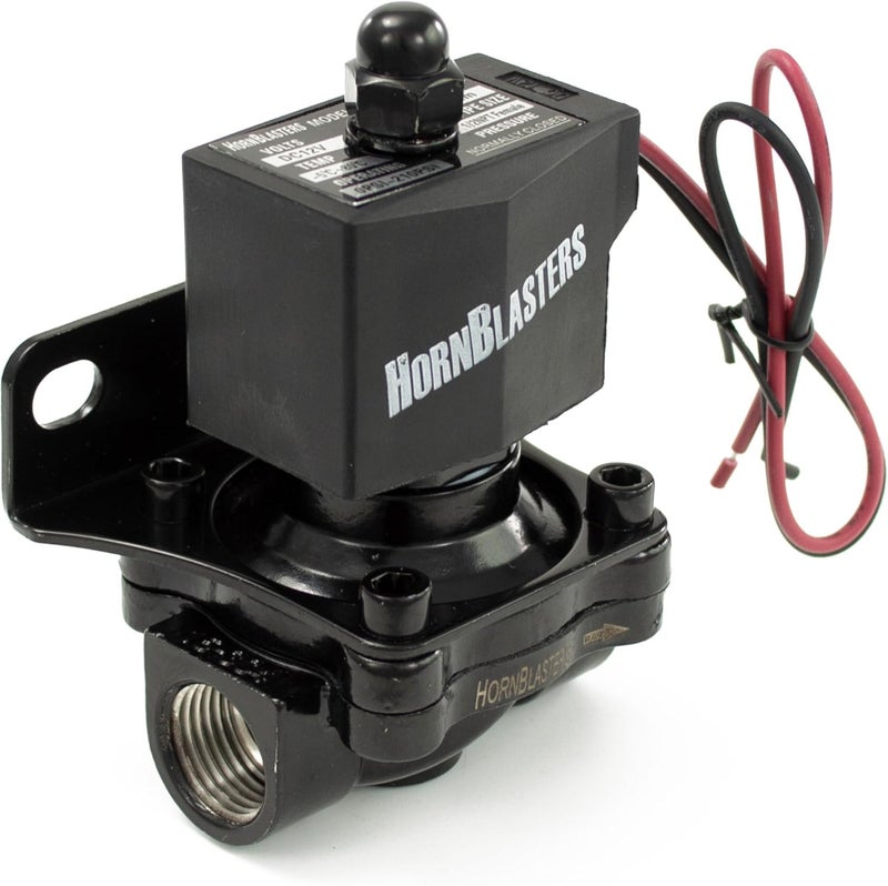 HornBlasters 1/2" 12v Stainless Steel Electric Air Valve - Image 4