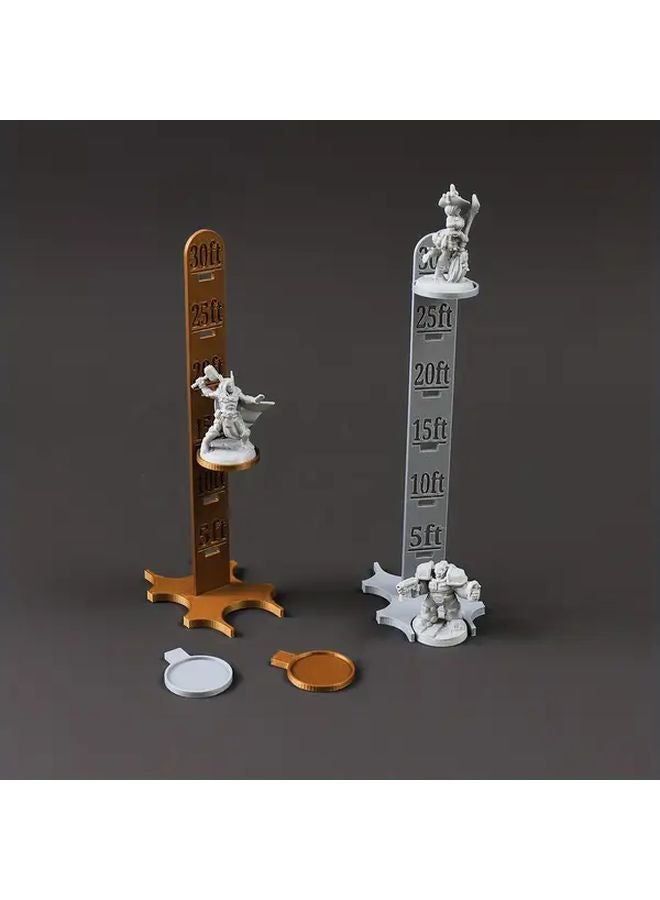 D D Flight Riser 25mm Base Miniature RPG Durable Plastic Glowing Horn Mythical Creatures - Image 2