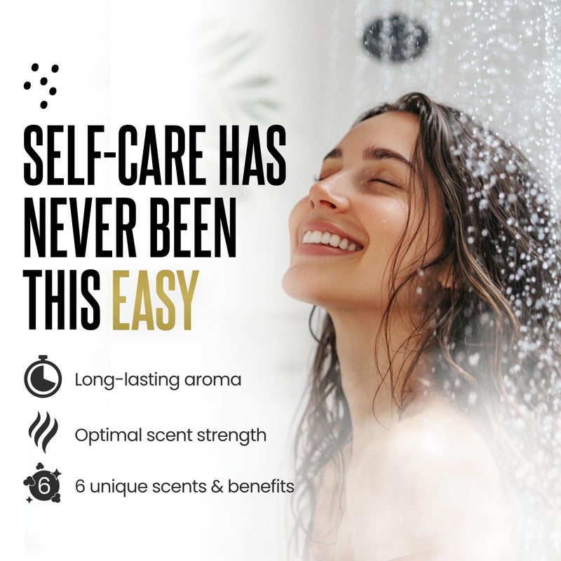 Cleverfy Lavender Shower Steamers Aromatherapy â€“ Stocking Stuffers for Teen Girls, Women and Wife â€“ Christmas Gifts for Teens and Women â€“ White Elephant Gifts for Adults â€“ 18 Tablets - Image 3