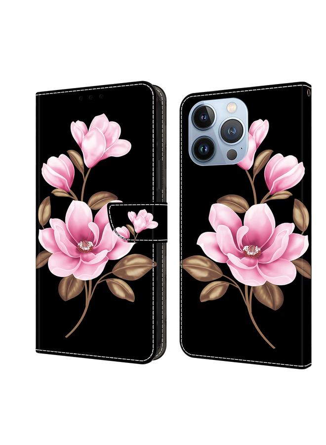 S-TOP Case For iPhone 14 Pro Max Fresh Painted Leather Phone Case - Image 1