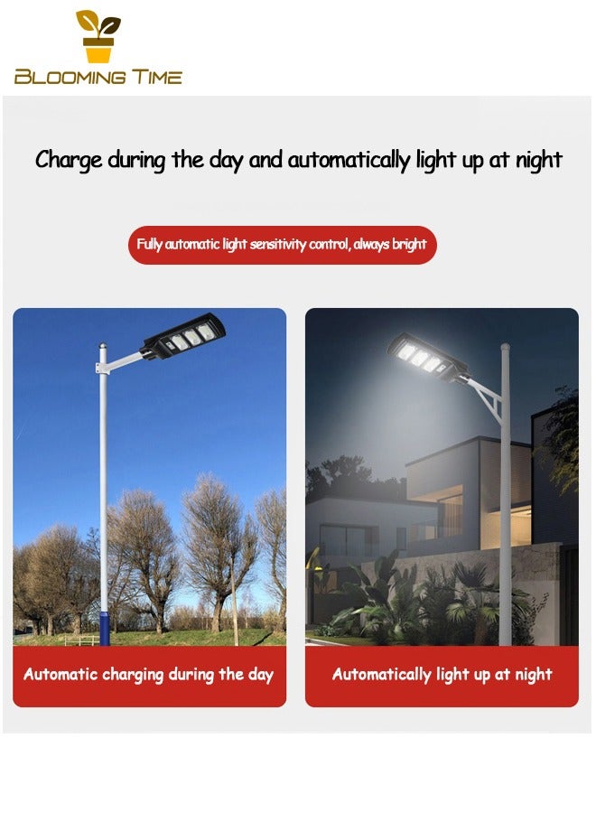 BLOOMING TIME Solar Street Lights, Outdoor Garden Lights, Solar Flood Lights, Wall Lights, Solar Human Body Induction Lights, New Rural Road Lighting, Street Lights - Image 2