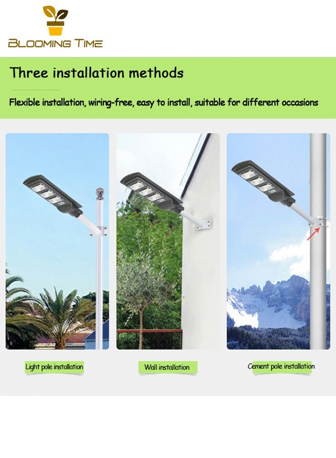 BLOOMING TIME Solar Street Lights, Outdoor Garden Lights, Solar Flood Lights, Wall Lights, Solar Human Body Induction Lights, New Rural Road Lighting, Street Lights - Image 3