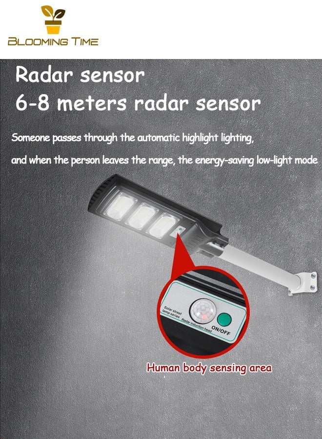 BLOOMING TIME Solar Street Lights, Outdoor Garden Lights, Solar Flood Lights, Wall Lights, Solar Human Body Induction Lights, New Rural Road Lighting, Street Lights - Image 5
