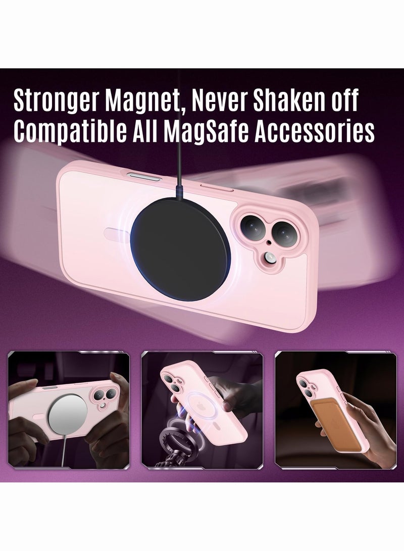 SOKAD MagSafe Matte Pink Case for iPhone 17, Full Camera Protection - Image 2