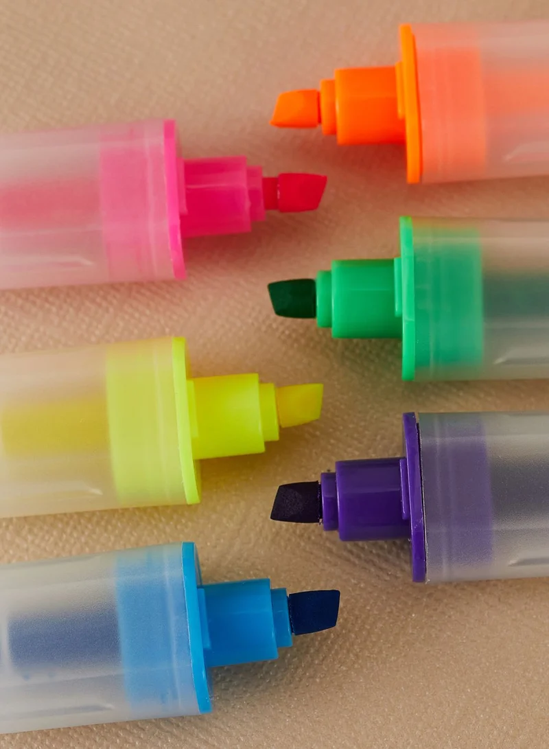 Hema Set Of 6 Mini Highlighters
