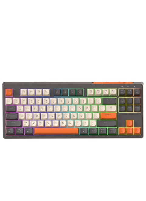 M87 Wireless Gaming Bluetooth Keyboard Rainbow Backlight Computer RGB keyboard