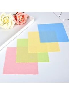 Oasisgalore 100pcs Microfiber Cleaning Cloth for Camera Lens, Glasses, Phone, Laptop，Colorful  - Image 4