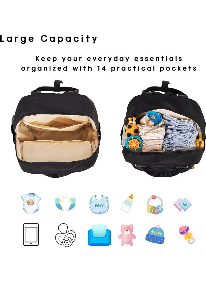 VICO Diaper Bag Backpack - Multifunction Travel Back Pack - Image 3