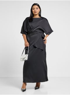 Ella Plus Blouse With Asymmetric Hem  - Image 4
