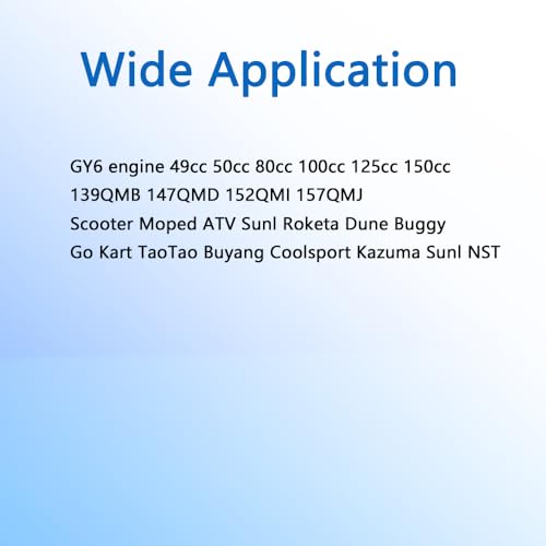 YINNCKE ستاتور إشعال مغناطيسي YINNCKE 5 أسلاك AC 8 أقطاب لمحرك GY6 49cc 50cc 80cc 100cc 125cc 150cc 139QMB 147QMD 152QMI 157QMJ سكوتر موبايل ATV سنل روكيتا باجي الكثبان الرملية كارت توا توا بويانغ - Image 2
