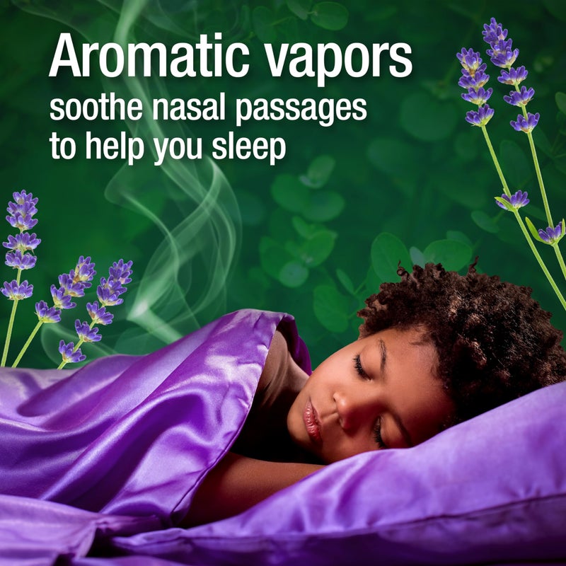 Mentholatum Nighttime Vaporizing Rub, Lavender Scent, Maximum Strength Cough Suppressant, Topical Chest Rub & Analgesic Ointment, Soothing Vapors Relieve Aches & Pains Due to Cold & Cough, 1.76 oz - Image 3