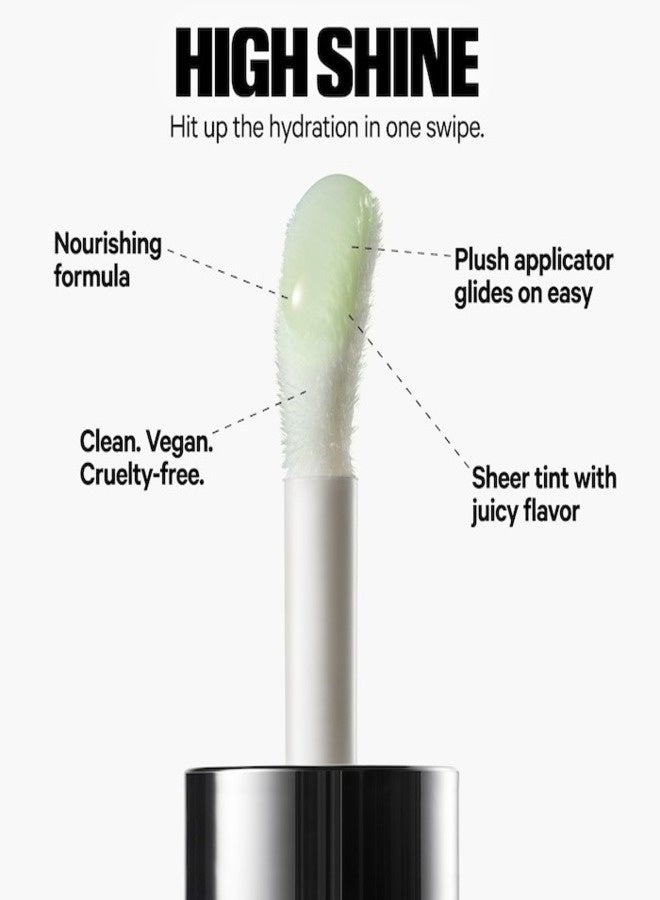 MILK MAKEUP KUSH Lip Oil – Chocolate Cake, Cacao with Sheer Chocolate Tint | Hydrating Cannabis-Infused Lip Treatment, 5.5 mL - Image 5