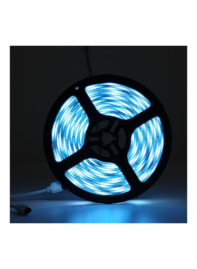 مجموعة من 3 شرائط إضاءة LED مع جهاز تحكم عن بعد ومحول طاقة متعدد الألوان 5متر - Image 3