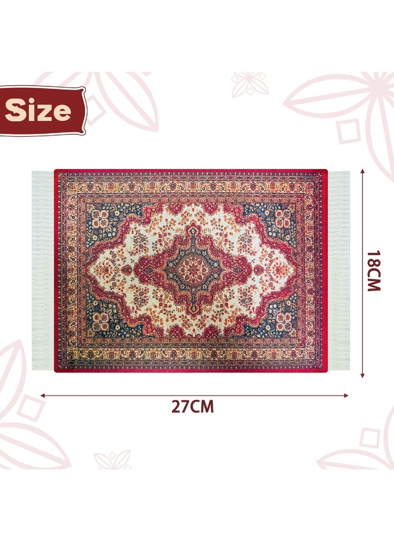 Rock Pow - 1pcs Coffee Mat Coffee Cup Mat Coffee Mug Mat Table Mat Mouse Pad Paitianle Mouse Pads for Wireless Mouse Oriental Carpet Mouse Mat Computer Mousepad for Table Decor - Image 1
