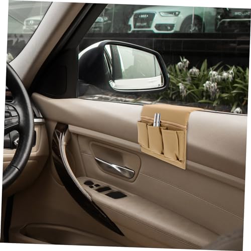 FELTECHELECTR Car Armrest Pad Organizer with Storage Pocket Automotive Door Elbow Rest Cushion for Comfort Support Driver Passenger Elbows Car Supplies - Image 2