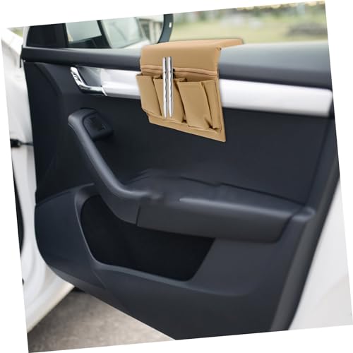 FELTECHELECTR Car Armrest Pad Organizer with Storage Pocket Automotive Door Elbow Rest Cushion for Comfort Support Driver Passenger Elbows Car Supplies - Image 3